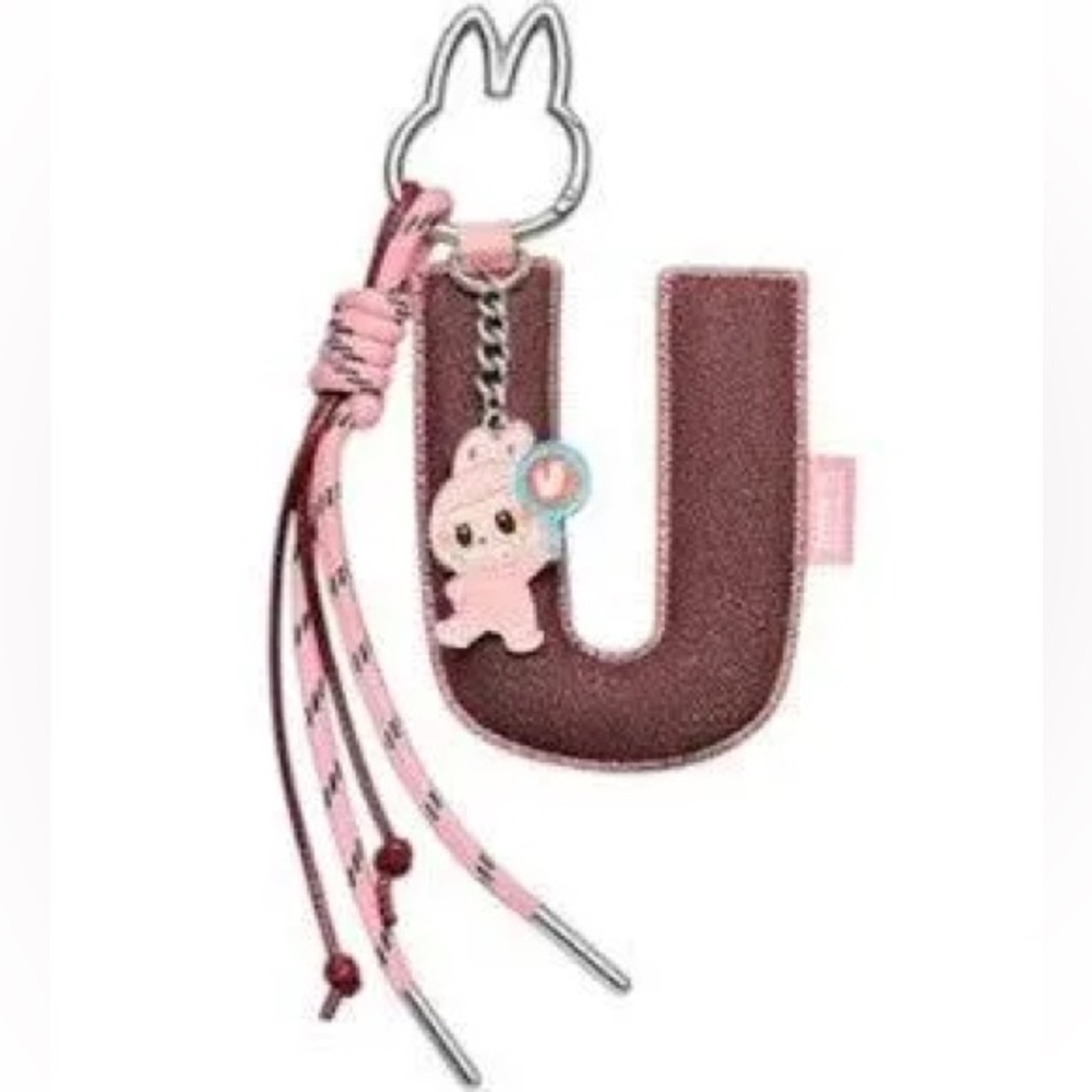 Pin For Love Labubu letter pendant - U - Pop Mart Pop Now Sealed Box